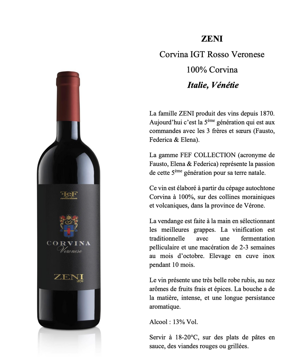 Corvina IGT Rosso Veronese