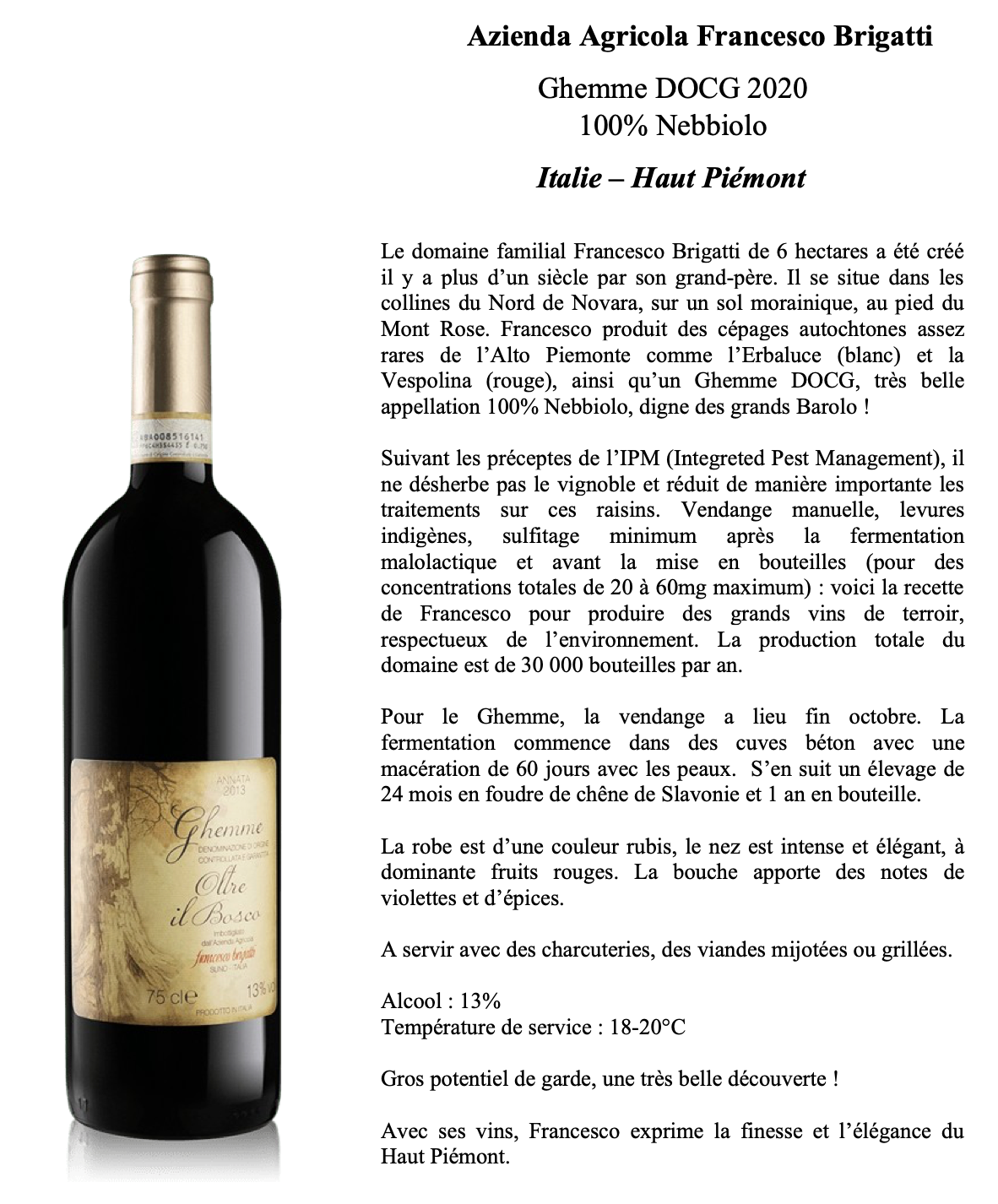 Azienda Agricola Francesco Brigatti