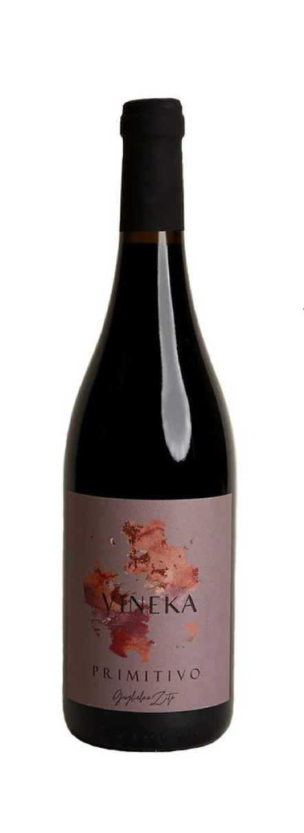 Vineka Primitivo Puglia IGP - Vin Rouge Italien 100% Primitivo Pouilles