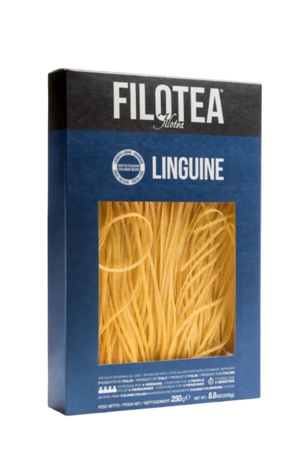 Linguine 250g - Pâtes Artisanales aux Œufs