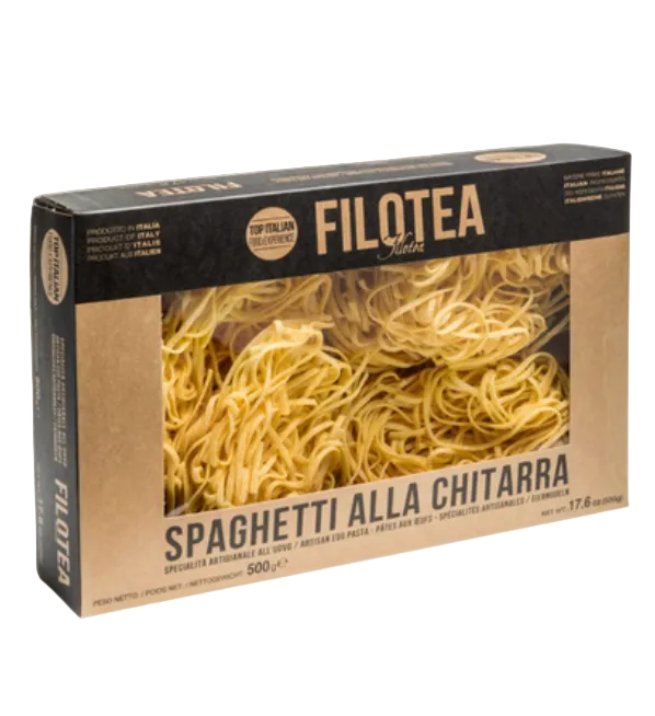 Nidi Spaghetti alla Chitarra 500g - Pâtes Artisanales aux Œufs