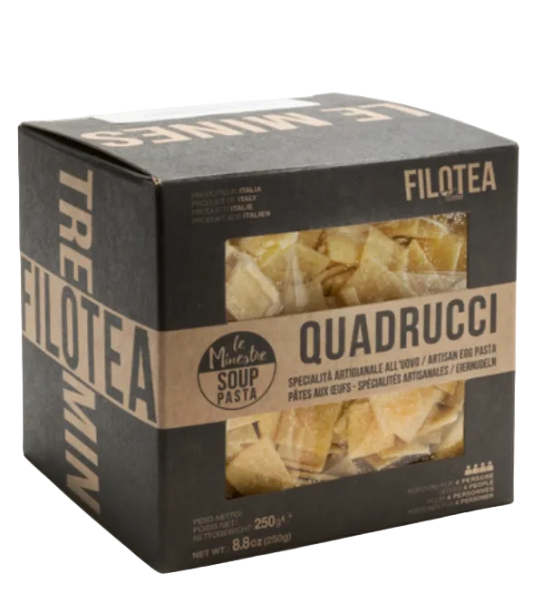 Quadrucci 250g - Pâtes à Soupe Artisanales aux Œufs