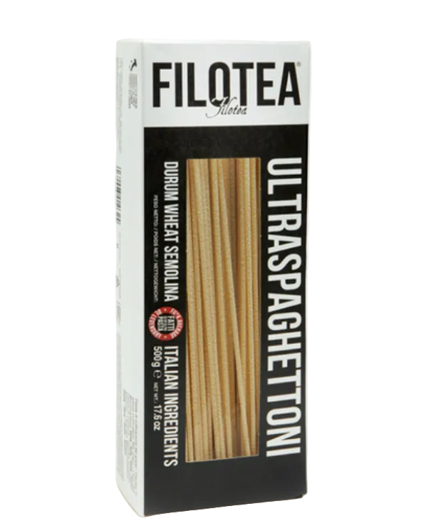 Ultra Spaghettoni 500g - Pâtes Artisanales Italiennes Blé Dur