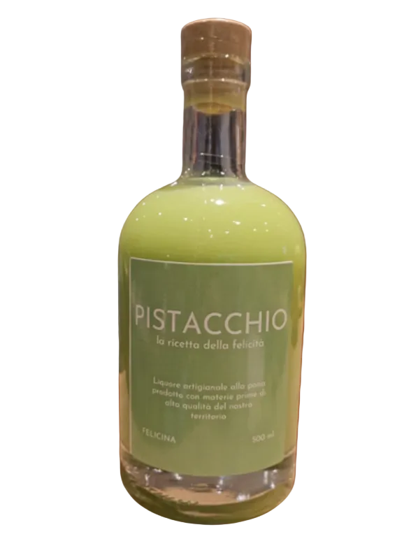 Crème de Pistache 17% 500ml - Liqueur Italienne Artisanale