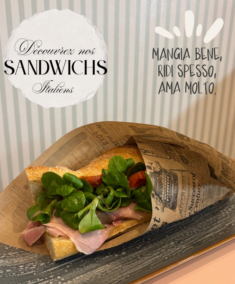 Menu Sandwich Baguette