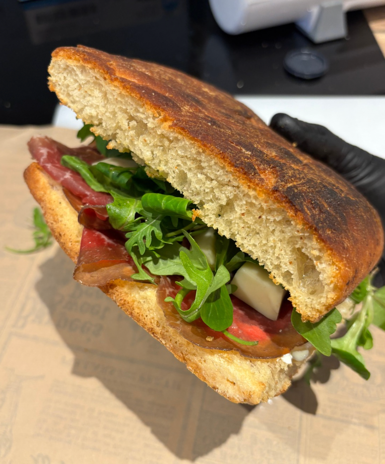 Menu Sandwich Focaccia