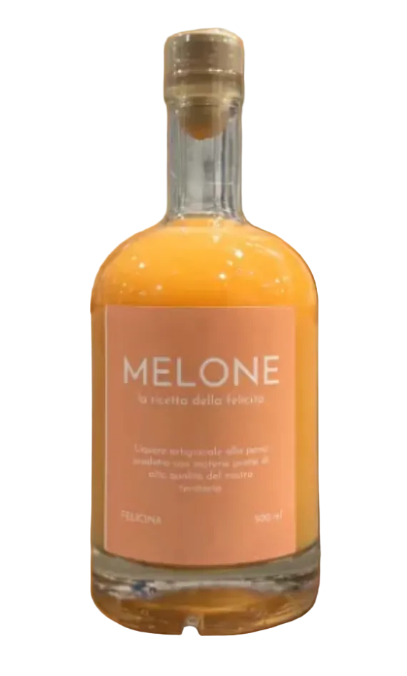 Crème de Melon 17% 500ml - Liqueur Italienne Artisanale