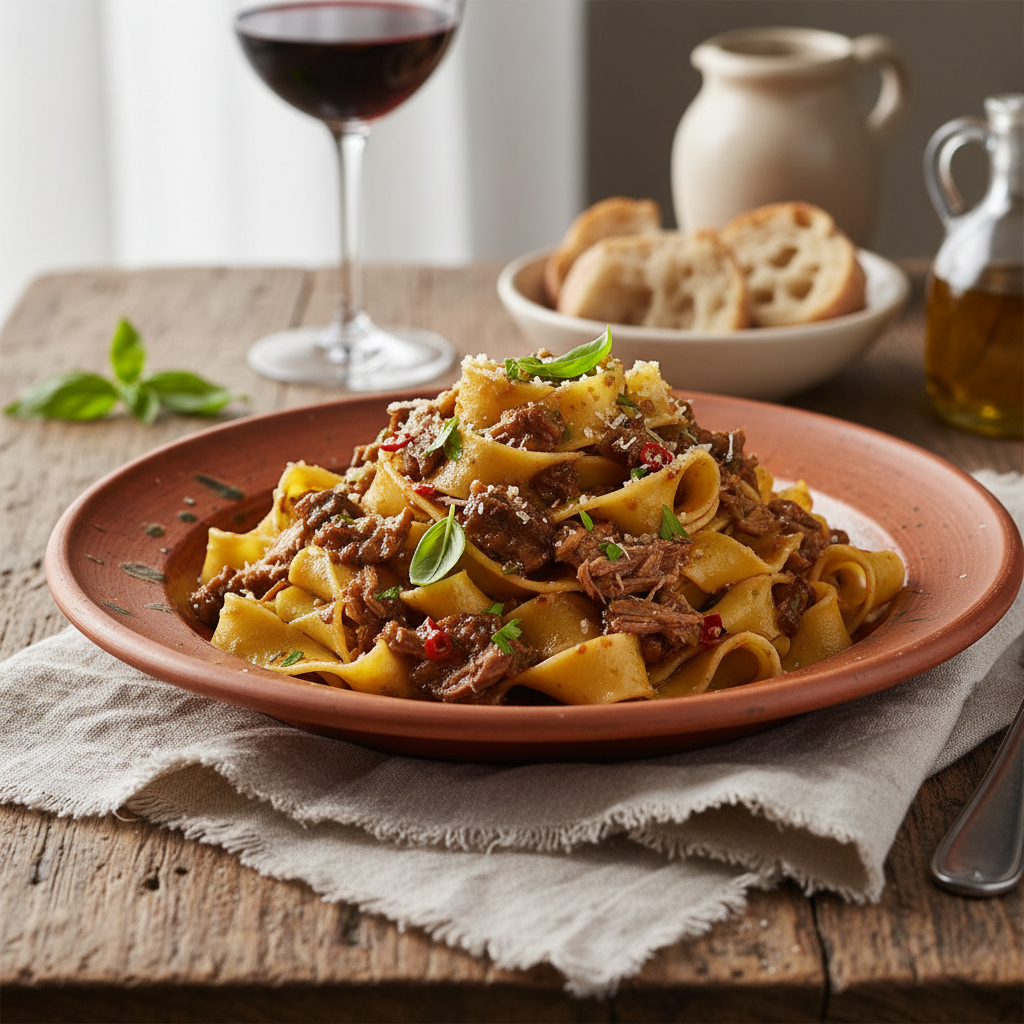 Pappardelle Nidi aux Œufs 500g - Pâtes Artisanales Italiennes