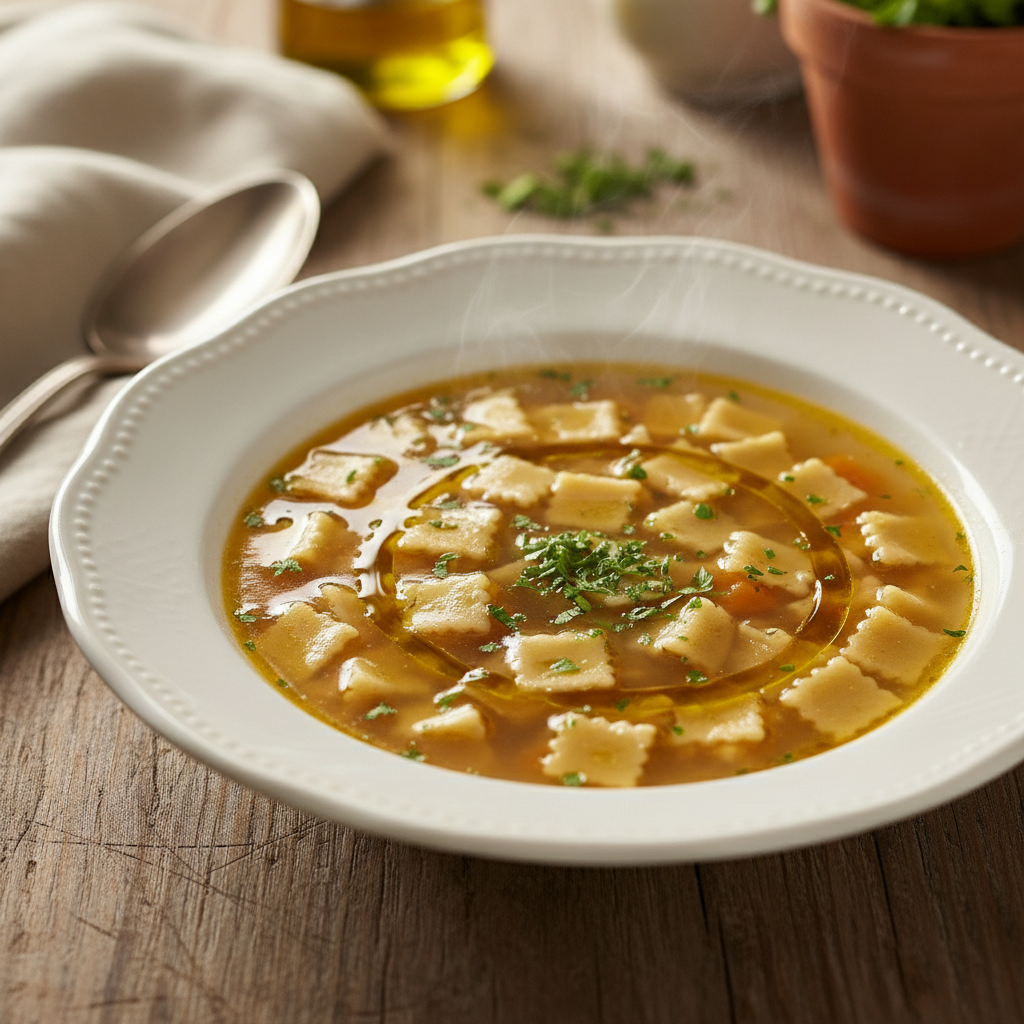 Quadrucci 250g - Pâtes à Soupe Artisanales aux Œufs