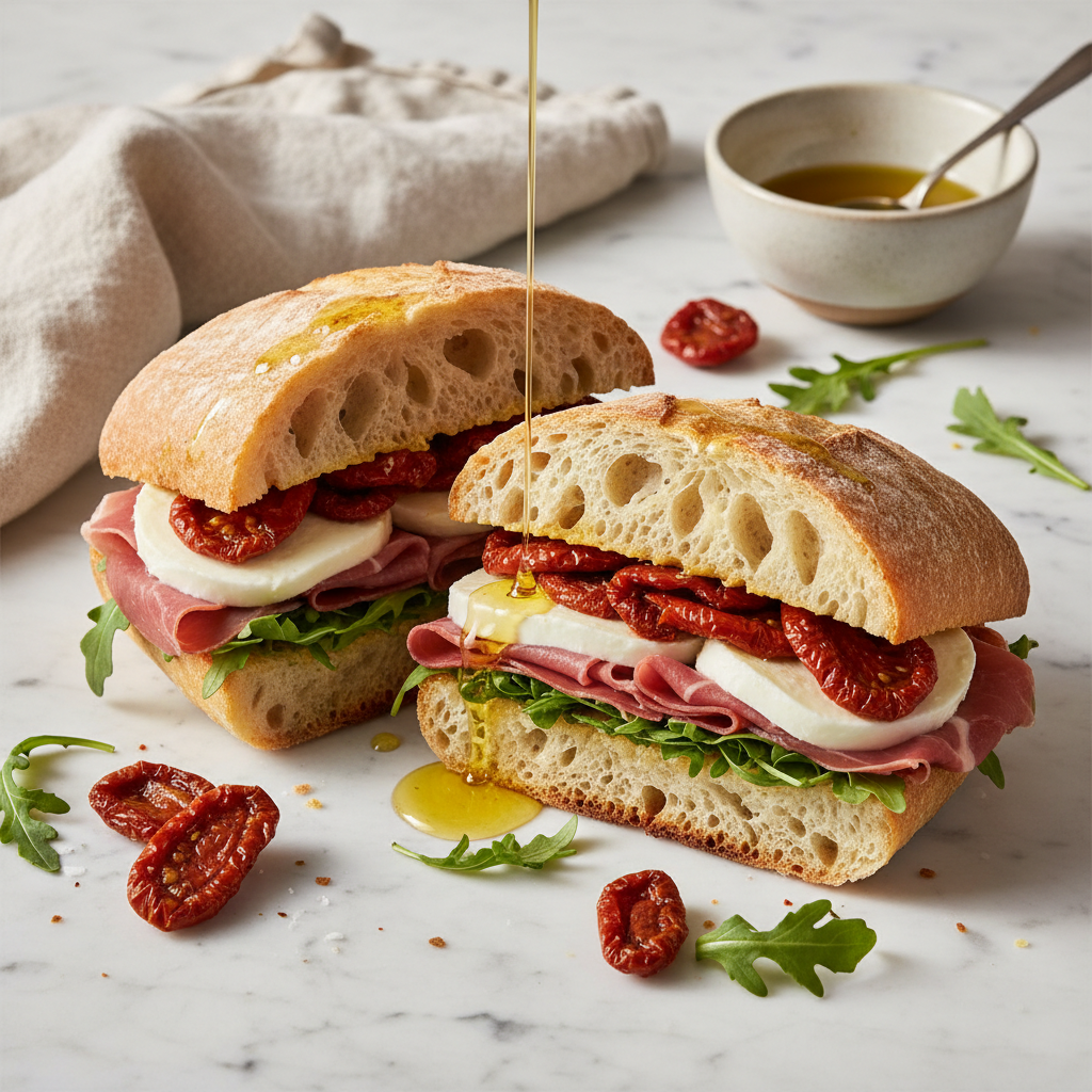 Menu Sandwich Ciabatta